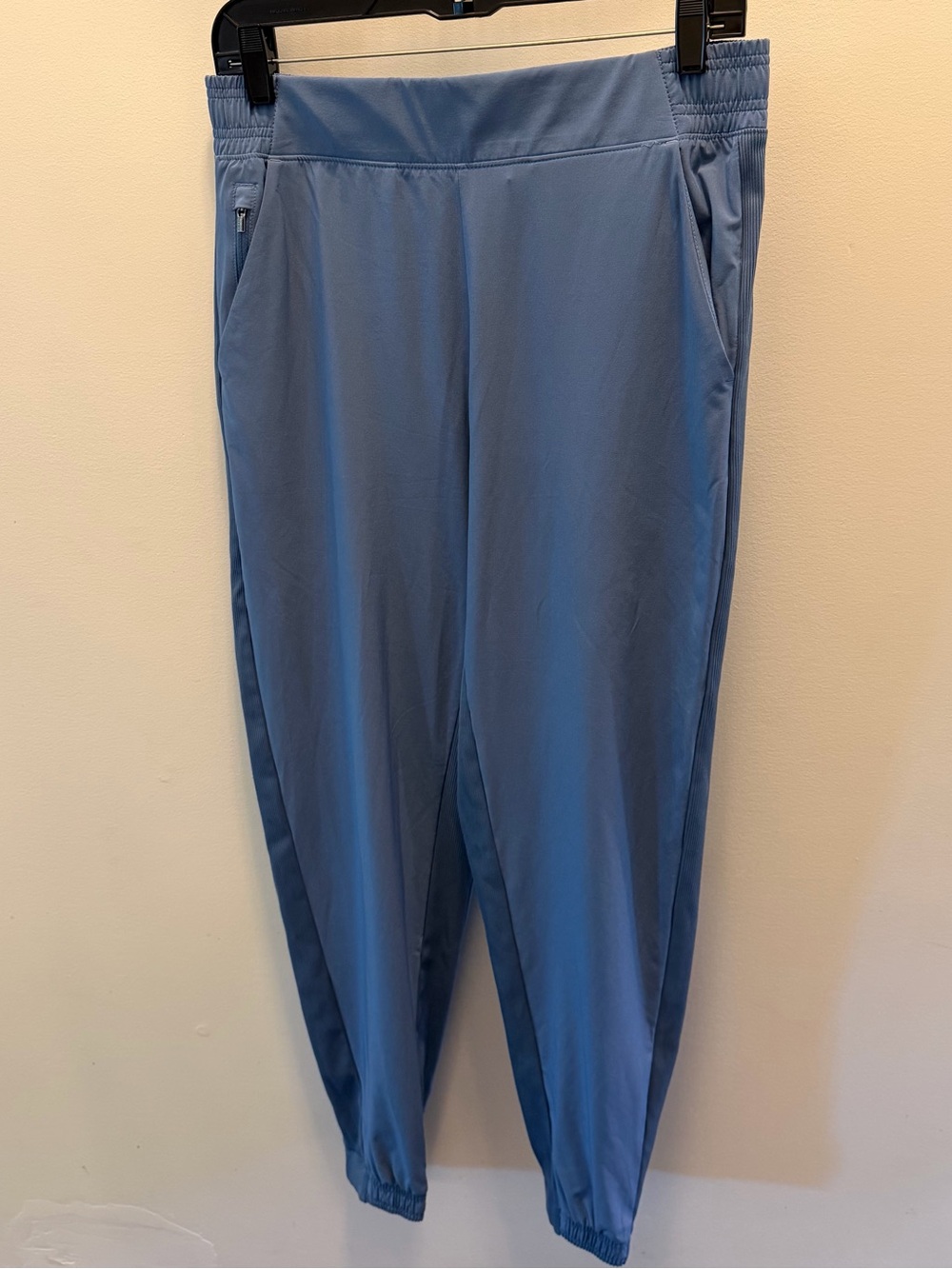 ATHLETA Brooklyn Jogger Lightweight Travel Pant Blue Women Size 10 Tall